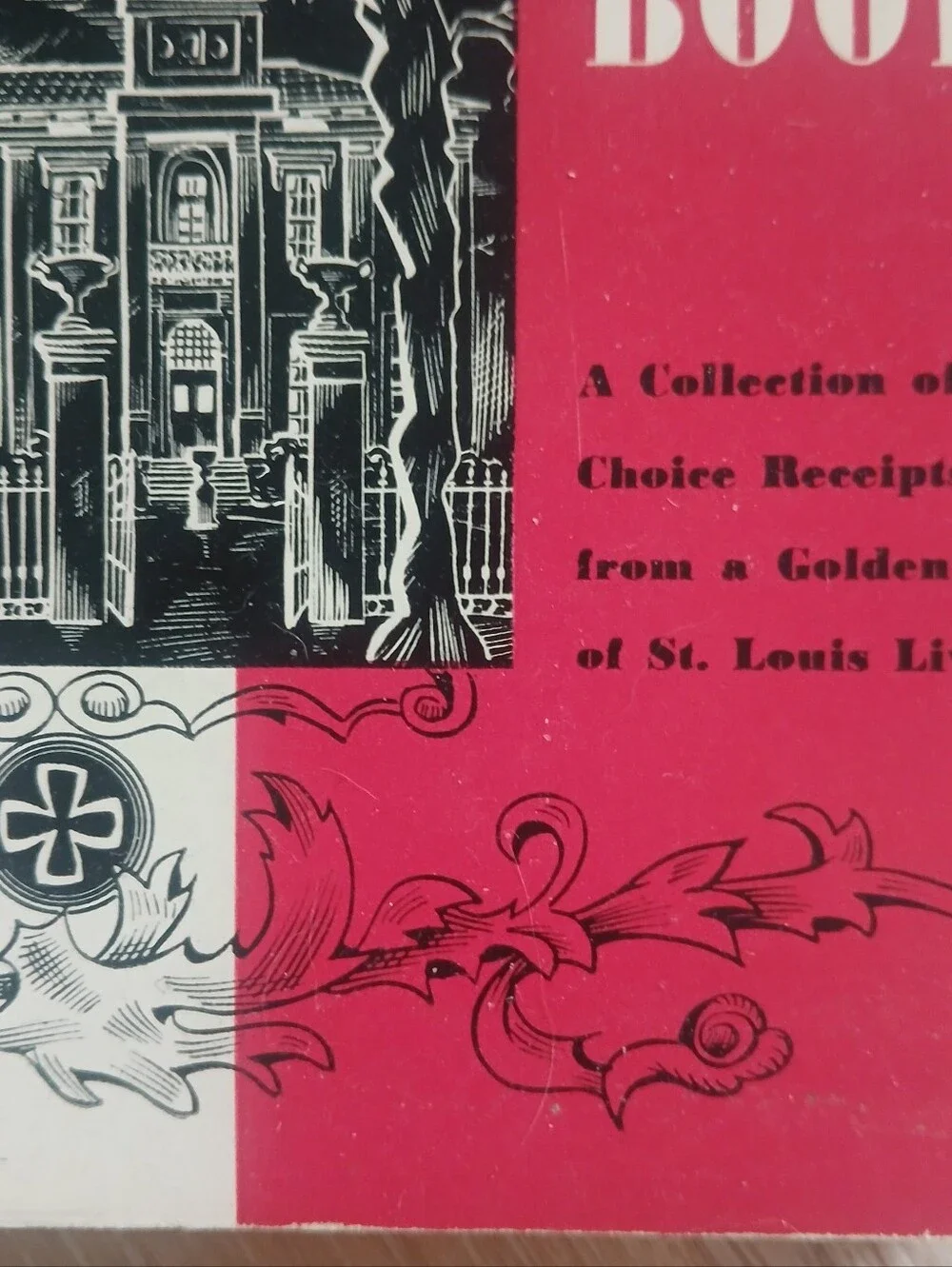 Vintage 1963 The Shaw House Cookbook St. Louis Missouri Botanical Garden
